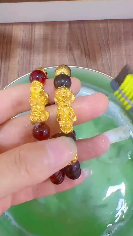 Sand Gold Pixiu Bracelet